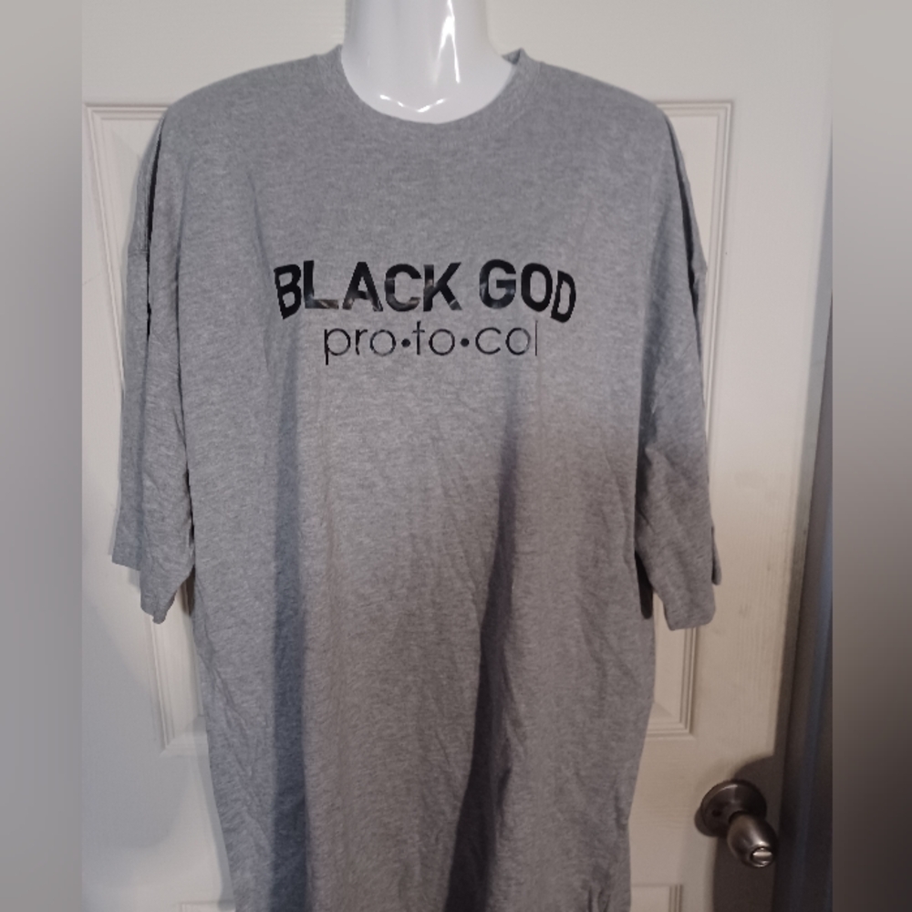 Luxe Gray Graphic Tee